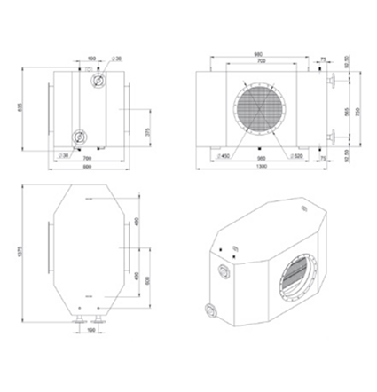 Экономайзеры водогрейных и паровых котлов ЭКО-ЭТМ
